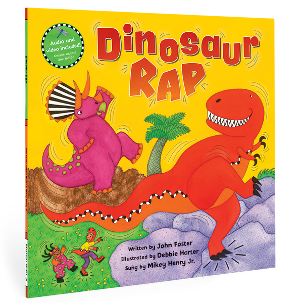 Dinosaur Rap: Paperback w/ Audio & Video