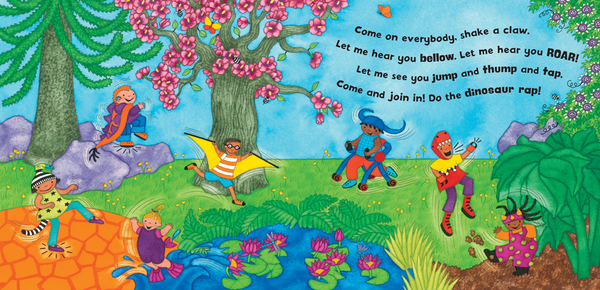 Dinosaur Rap: Paperback w/ Audio & Video