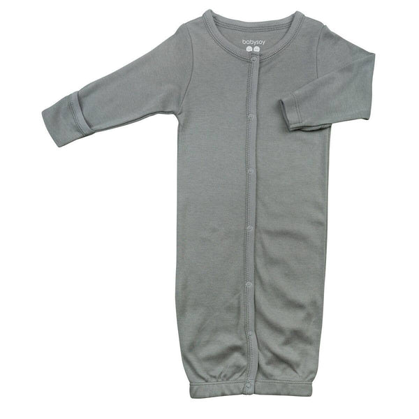 Modern Solid Gown - Thunder