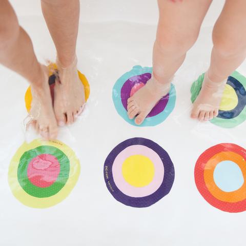 Bath Treads - Multi Color Rings - Through my baby's eyes