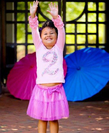Pink & Purple Tutu Skirt - Through my baby's eyes