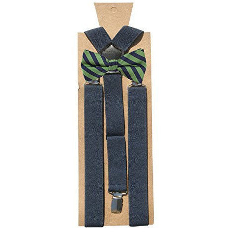 DAPPER KIDS SUSPENDERS BOW TIE SET - M(4-8Y) - Through my baby's eyes