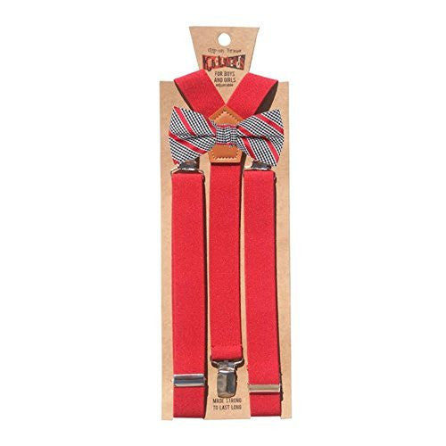DAPPER KIDS SUSPENDERS BOW TIE SET - M(4-8Y) - Through my baby's eyes