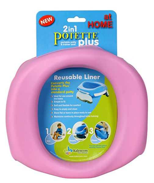 2in1 Potette plus - Travel Potty Reusable Liner - Through my baby's eyes