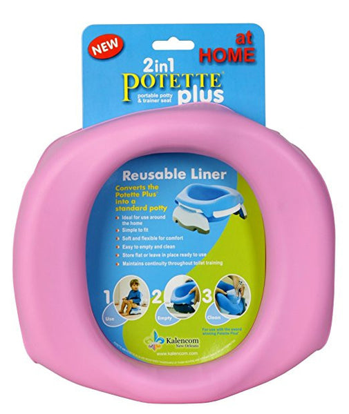 2in1 Potette plus - Travel Potty Reusable Liner - Through my baby's eyes
