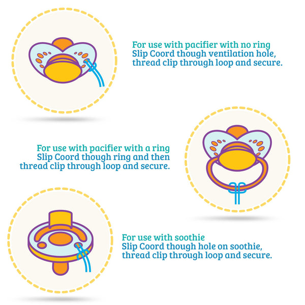 PRINCESS IN TRAINING PACIFIER & PRINCESS ELEMENT PACIFIER CLIP COMBO