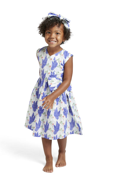 Sleeveless Party Bow Dress - Unicorn - Through my baby's eyes