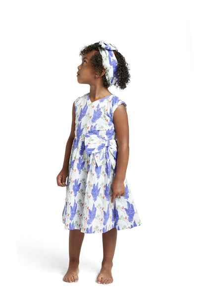 Sleeveless Party Bow Dress - Unicorn - Through my baby's eyes