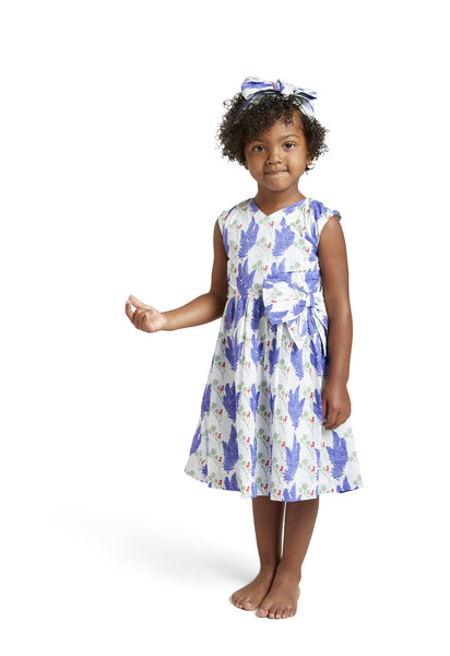 Sleeveless Party Bow Dress - Unicorn - Through my baby's eyes