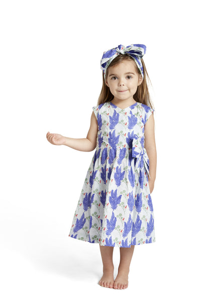 Sleeveless Party Bow Dress - Unicorn - Through my baby's eyes