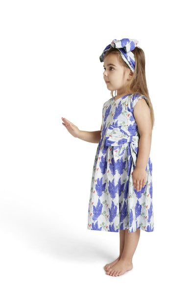 Sleeveless Party Bow Dress - Unicorn - Through my baby's eyes