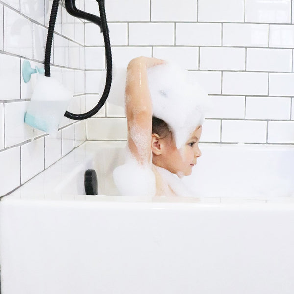 rinse and play - hangable kids cups (periwinkle & sage) - 2 pack