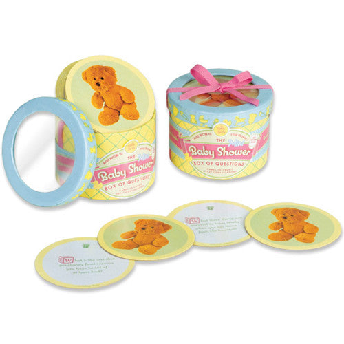 Baby Shower Box of Questions (Mini) - Through my baby's eyes