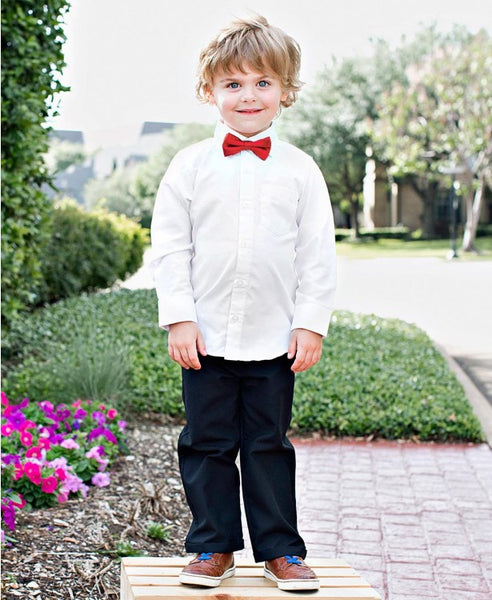 Ravishing in Red Bow Tie - Through my baby's eyes