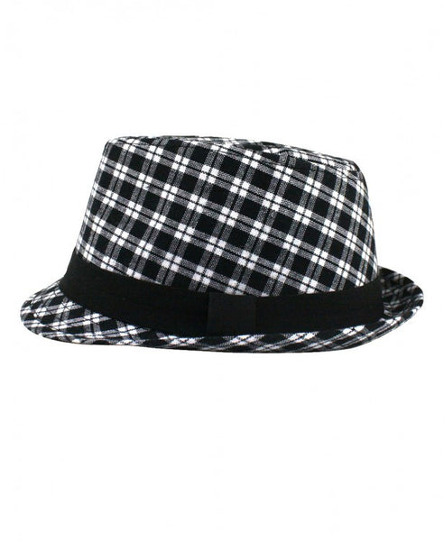 Alex Plaid Fedora - Through my baby's eyes