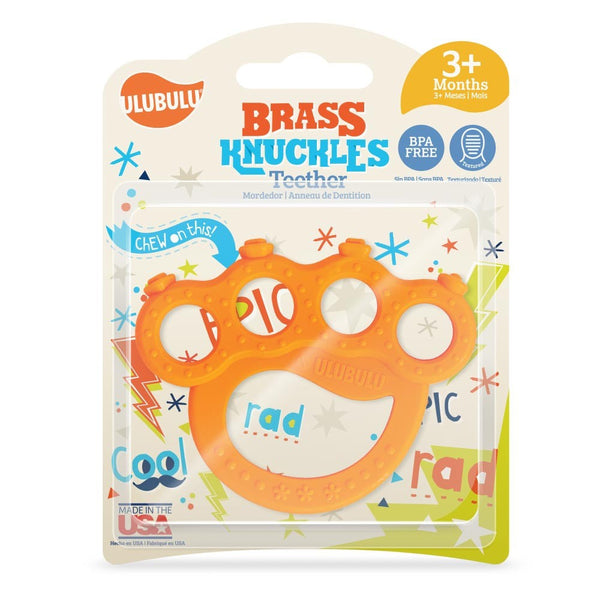 Brass Knuckles Teether - Through my baby's eyes