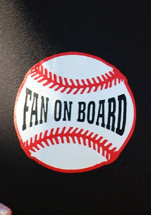 Baseball Fan on Board Maternity Tee - Through my baby's eyes