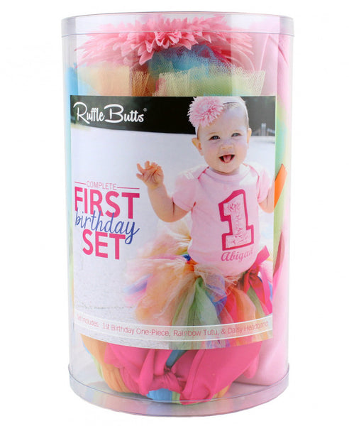 Complete First Birthday 3-Piece Set - 12-18M - Through my baby's eyes