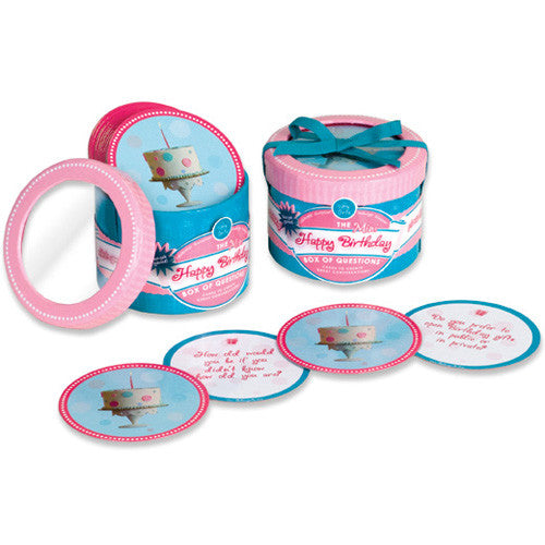 Happy Birthday Box of Questions (Mini) - Through my baby's eyes