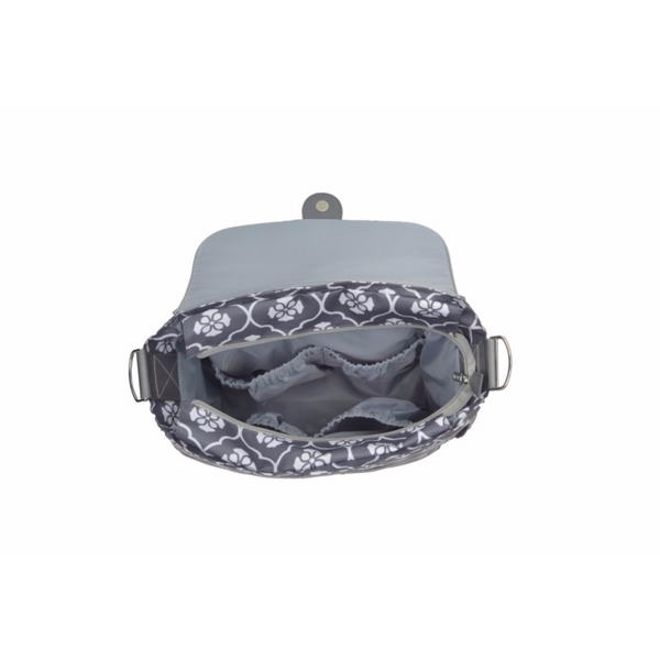 Backpack - Gray Floret - Through my baby's eyes