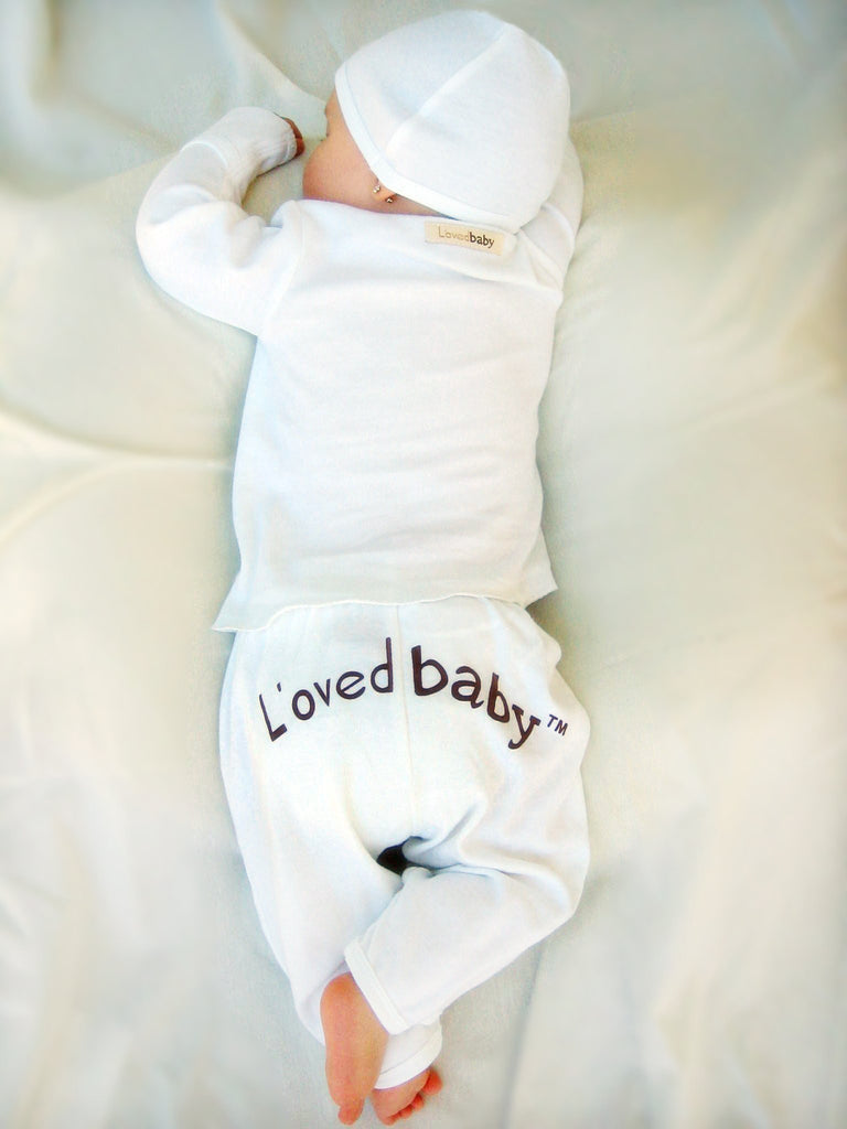 Signature Pants - Bright White (Size: 6-9M)