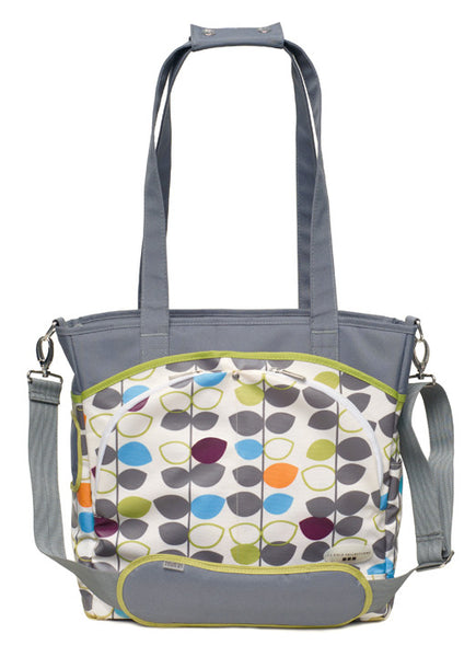 Mode Diaper Tote Bag, Mixed Leaf - Through my baby's eyes