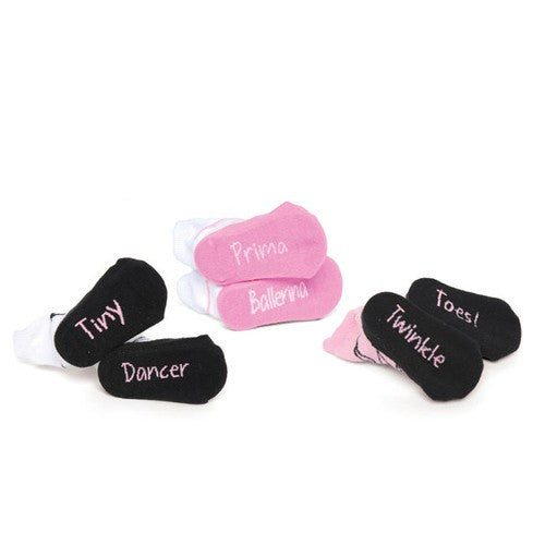 Ballerina Socks - Set of 3 - Through my baby's eyes