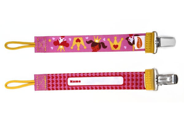 Princess Personalized Pacifier Clip - Through my baby's eyes