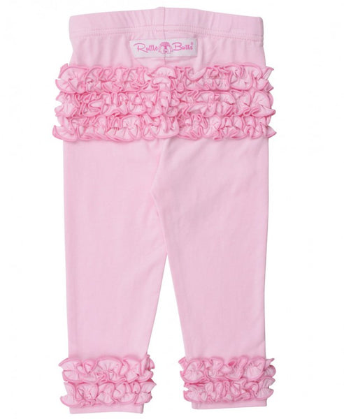 Pink Everyday Ruffle Leggings - Through my baby's eyes