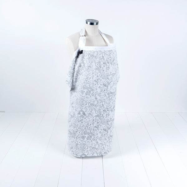 Muslin Nursing Cover - Unikiki (Exclusive Tokidoki Print) - Through my baby's eyes
