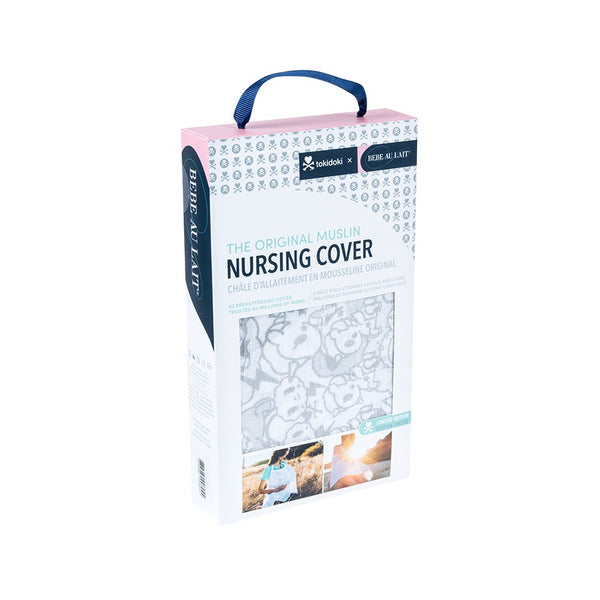 Muslin Nursing Cover - Unikiki (Exclusive Tokidoki Print) - Through my baby's eyes