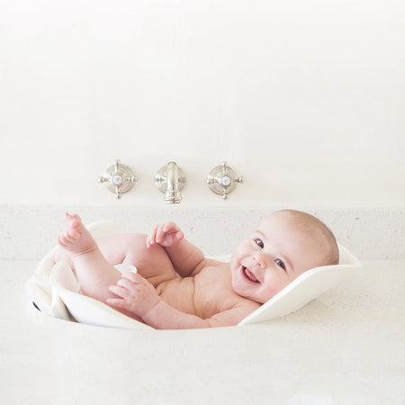 Infant Bath Gift Set, White, Newborn to 6 Months