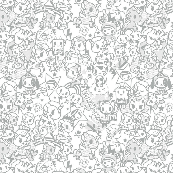 Muslin Nursing Cover - Unikiki (Exclusive Tokidoki Print) - Through my baby's eyes