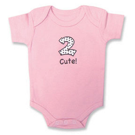 2 Cute Onesie - Through my baby's eyes