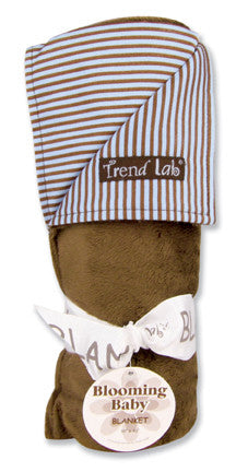 Yacht Club Stripe Print Blanket - Through my baby's eyes