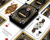 Black History Playing Cards with custom illustrations: Black & Gold Edition
