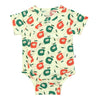 Short Sleeve Kimono Bodysuit