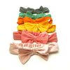 Bow-Tie Head Wrap for Toddler Girls: Rose