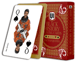 Black History Playing Cards with custom illustrations: Black & Gold Edition