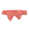 Bow-Tie Head Wrap for Toddler Girls: Rose