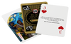 Black History Playing Cards with custom illustrations: Black & Gold Edition