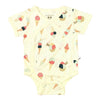 Short Sleeve Kimono Bodysuit
