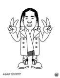 Hip Hop Coloring Book: East Coast Edition - Baby clothing