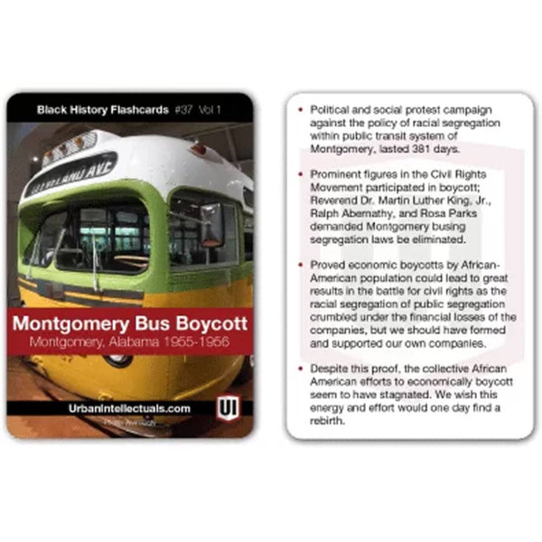 The Original Black History Flashcards