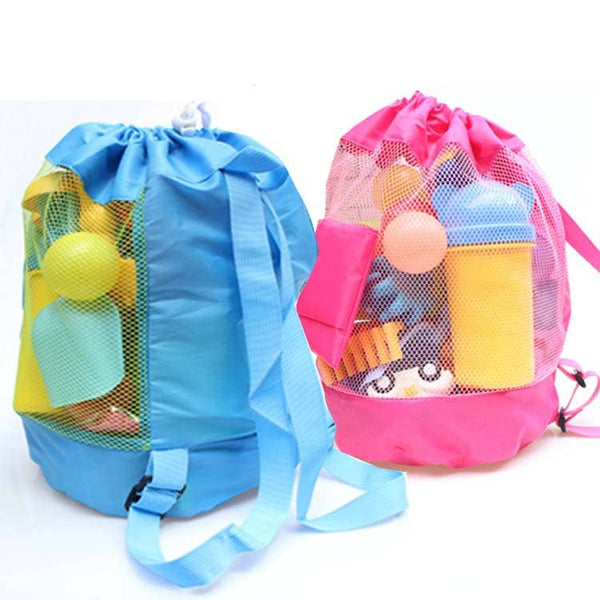 Foldable Kids beach/Pool Backpack: Pink or Blue