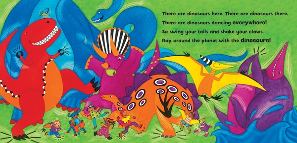 Dinosaur Rap: Paperback w/ Audio & Video