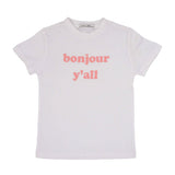 Bonjour Yall T-Shirt - Size 2T