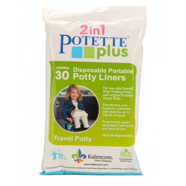 2n1 Potette Plus - Disposable Portable Potty Liners (30 count) - Through my baby's eyes
