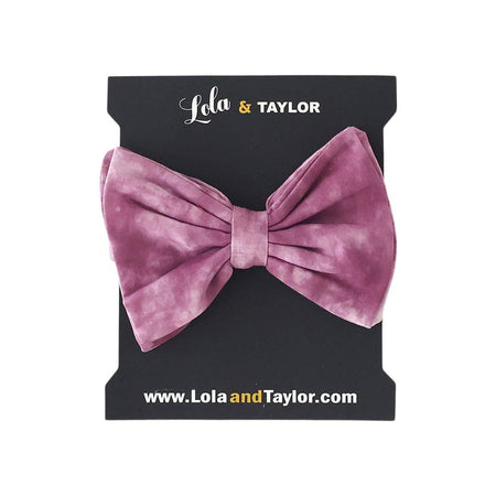 Lola & Taylor Top Knot Headband - Dusty Floral