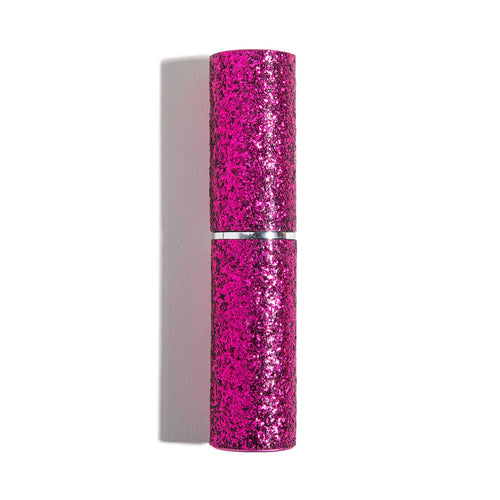 Lipstick Stun Gun in Pink Glitter